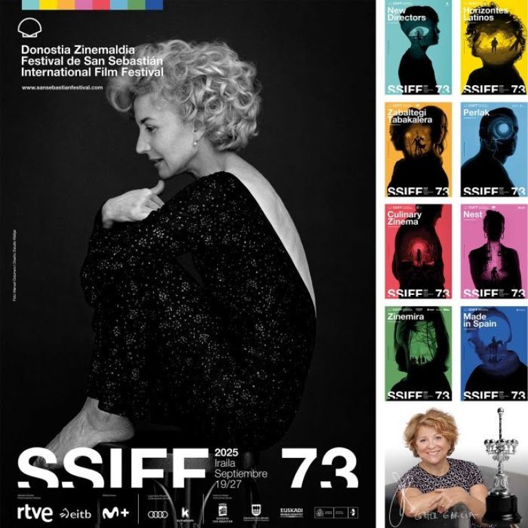 Marisa Paredes protagoniza el cartel de la 73ª edición del Festival de San Sebastián y Esther García recibe el Premio Donostia