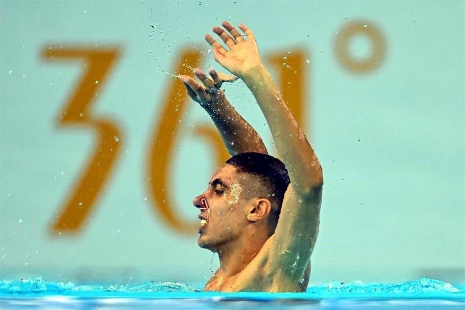 Diego Villalobos estuvo muy cerca de llevarse otra medalla individual en Singapur, pero se quedó a siete puntos del podio.