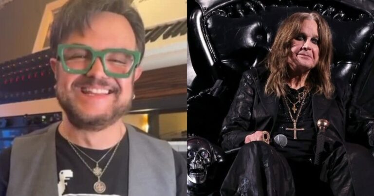 Aleks Syntek es criticado por compartir foto con Ozzy Osbourne hecha con IA