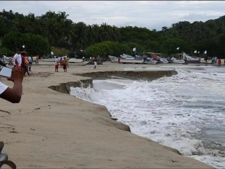 Alerta Protección Civil por Mar de Fondo en costas de Oaxaca