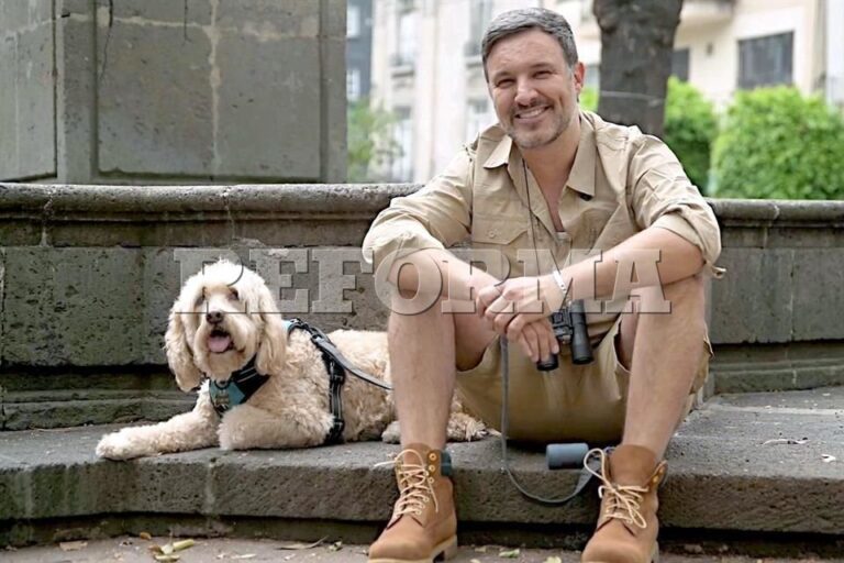 Alex de la Madrid muestra ¡puro amor perruno!