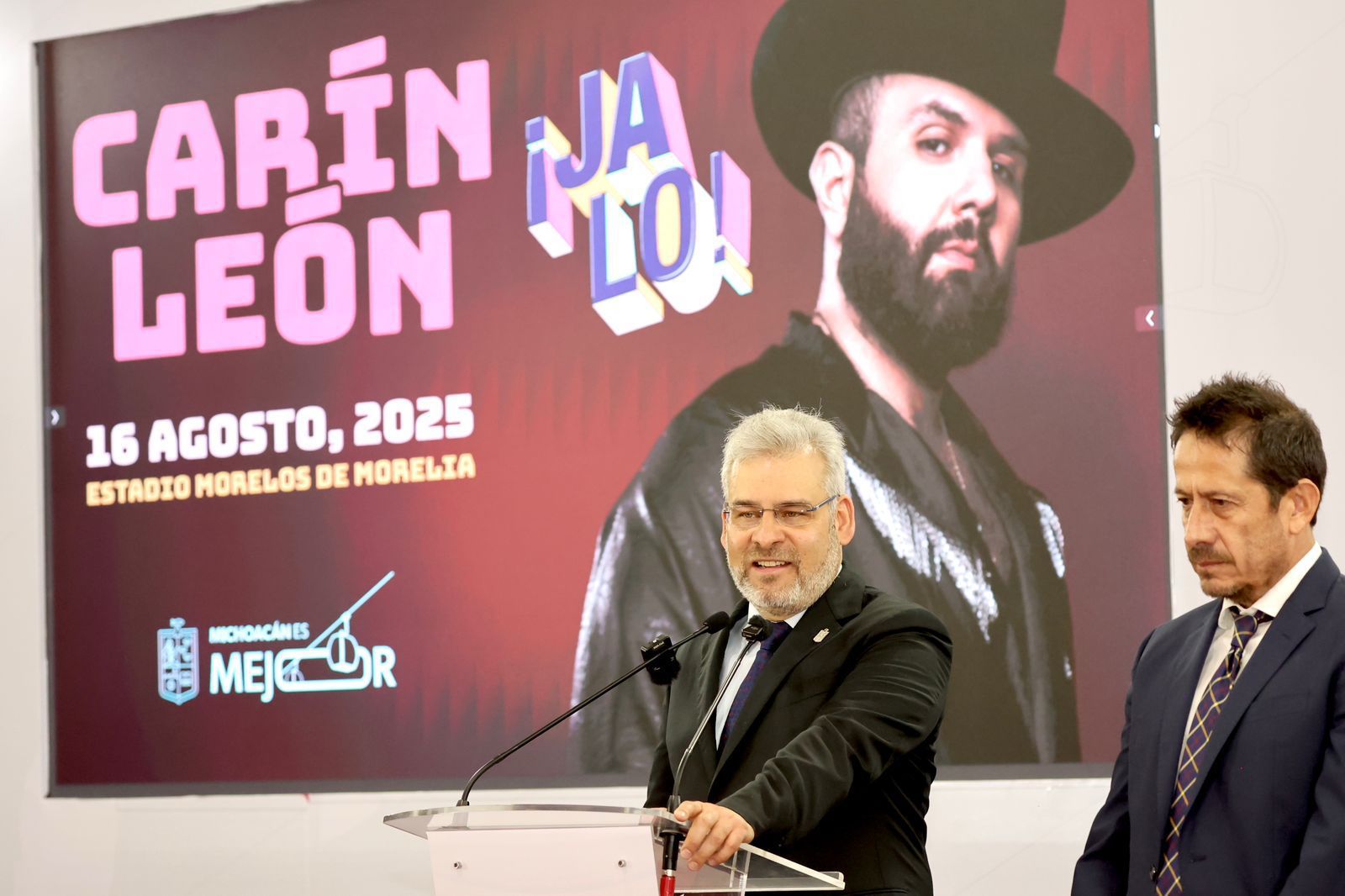Anuncia Bedolla Concierto Gratuito De Carín León En Morelia - Changoonga.com