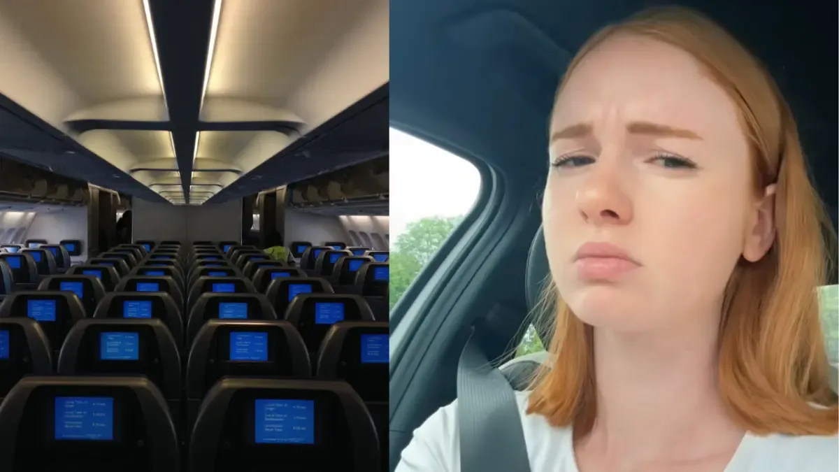 Azafata mostró cómo quedó el avión después de un vuelo y dijo que los pasajeros nunca deben hacer esto