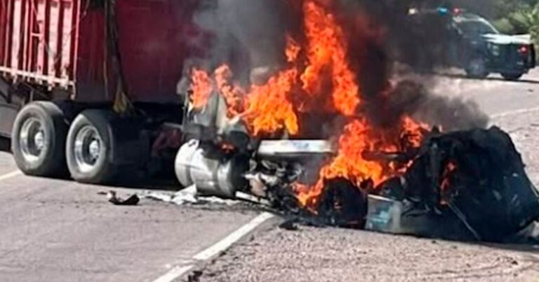 Bloqueos y ataques tras operativo en narcocampamento