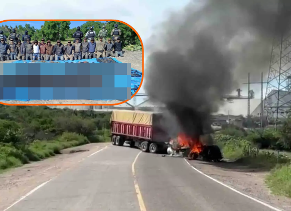 Bloqueos y negocios incendiados en Aguascalientes tras operativo contra el cártel