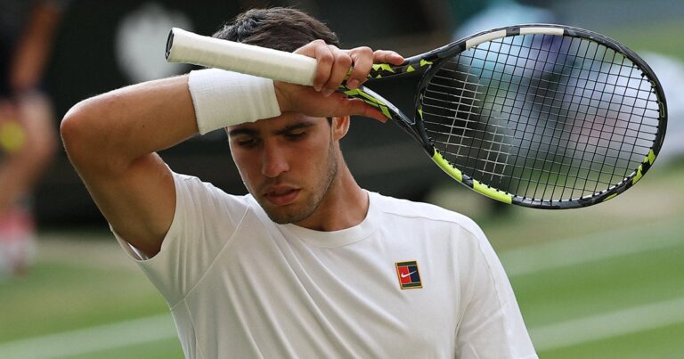 Carlos Alcaraz se aleja del Masters 1000 de Toronto