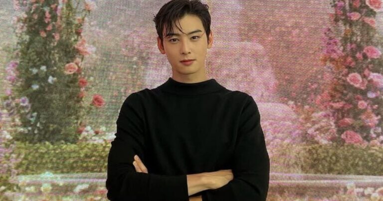 Cha Eun-Woo sube fotos de su nuevo look para entrar al servicio militar