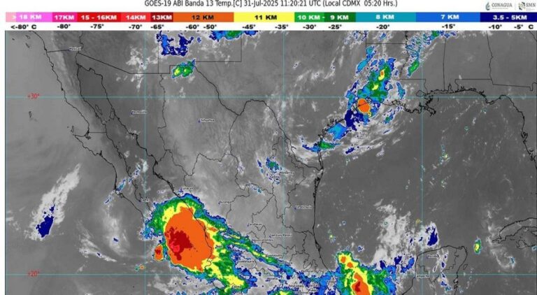 Ciclón ‘Gil’ se forma en el Océano Pacífico; ¿afectará a México?