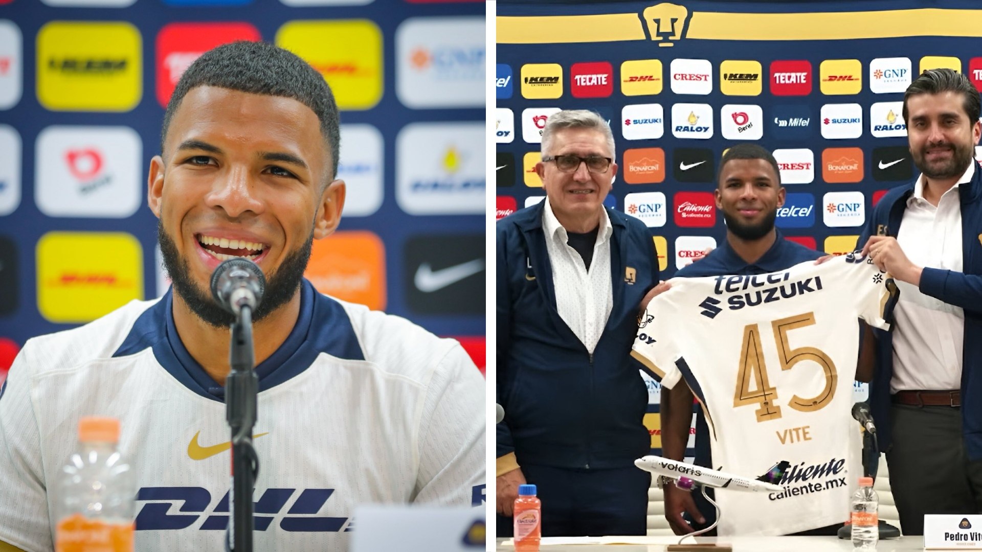 Con documental y hasta IA, Pumas presenta a Pedro Vite
