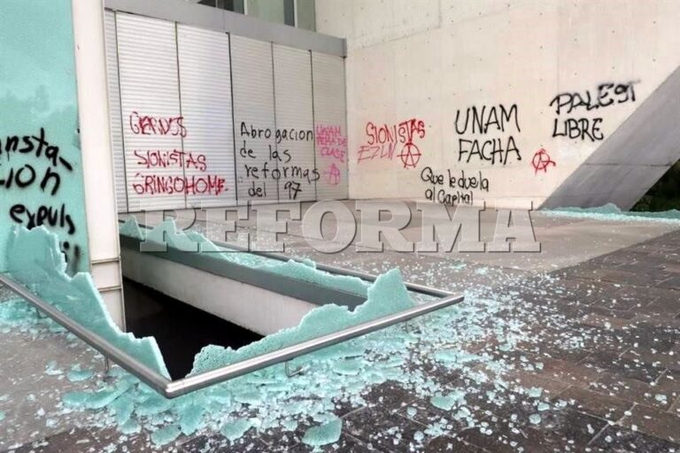 Condena UNAM destrucción y saqueo en Ciudad Universitaria