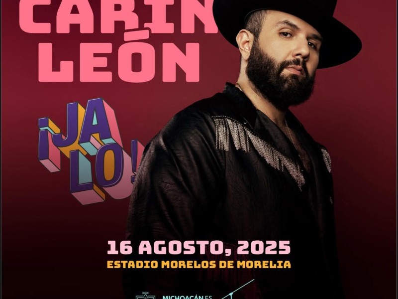 Confirmado, Carín León llegará a Morelia, descubre cómo acceder a su concierto