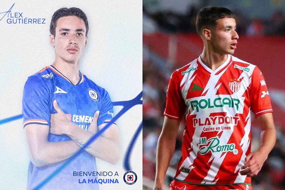 Cruz Azul le "roba" a Necaxa a su joya para el Apertura 2025 ¿Quién es Alex Gutiérrez?