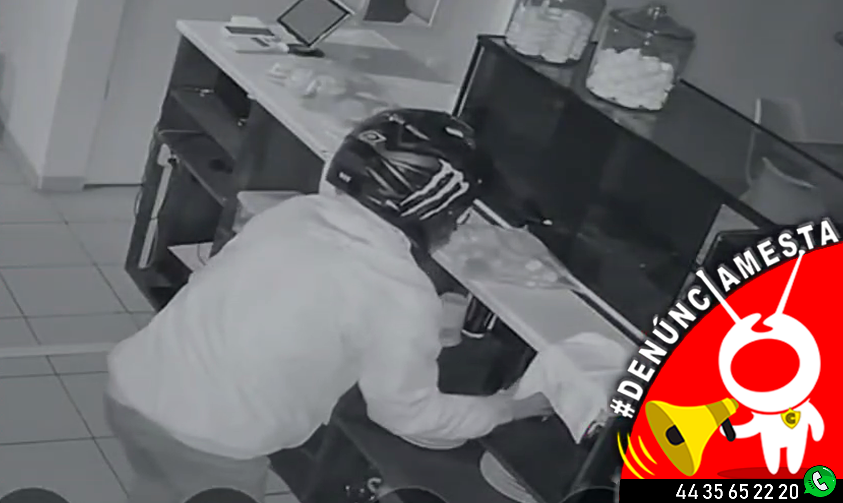 #Denúnciamesta Captan a ratota robando negocio en Camelinas - Changoonga.com