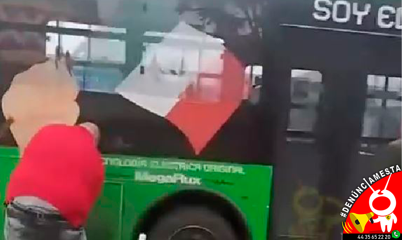 #Denúnciamesta Se descompone camión eléctrico ‘Taruk’ en pleno Libramiento de Morelia - Changoonga.com