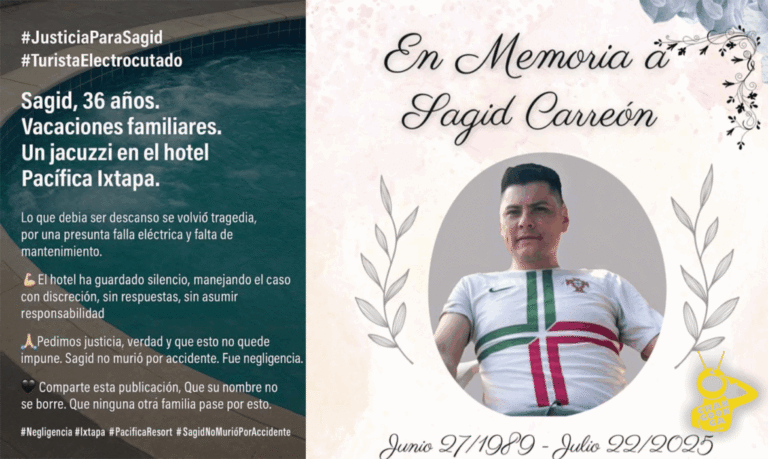 Desde Morelia Redes, Amigos Y Familia Claman #JusticiaParaSagid Padre De Familia Fallecido En Hotel De Ixtapa - Changoonga.com