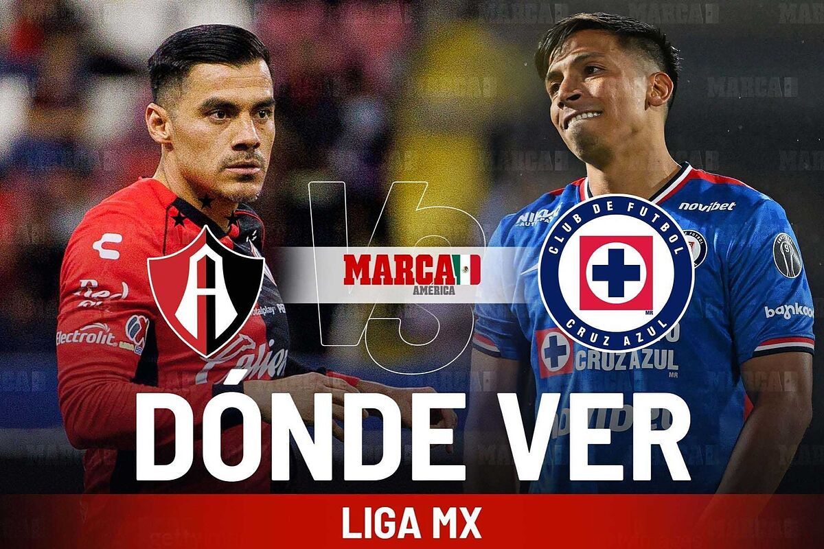 Dónde ver Atlas vs Cruz Azul: pronóstico, a qué hora juega la Máquina y alineaciones Liga MX 2025