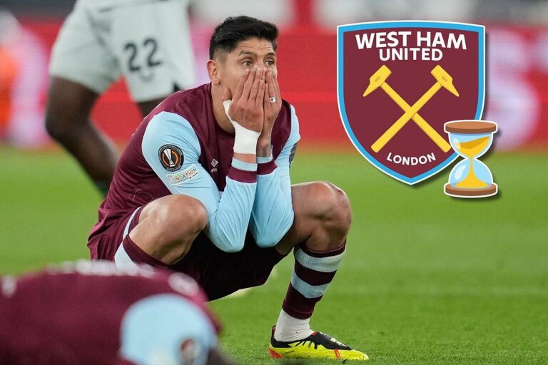 Edson Álvarez, en la rampa de salida del West Ham