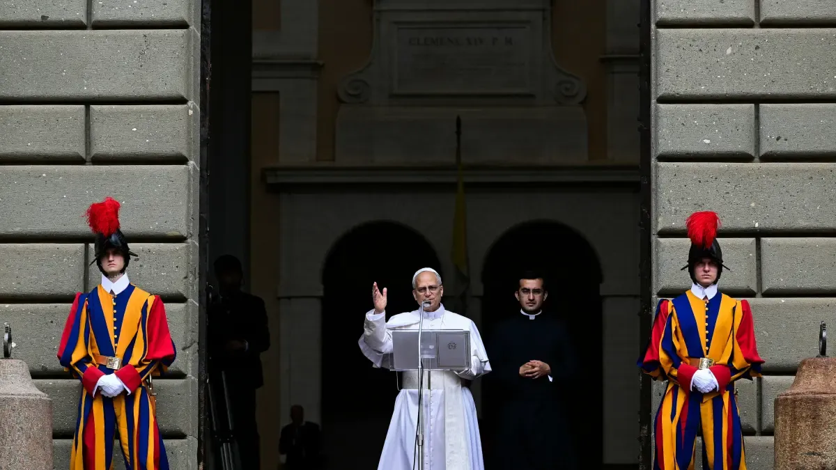 El papa León XIV pide proteger la dignidad humana ante los avances de la IA en la primera misa celebrada por el Vaticano para 'influencers' católicos