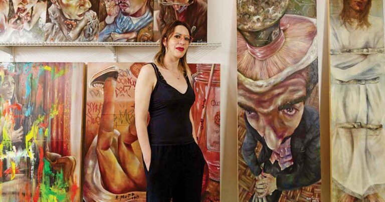 En busca de la niña interior; un experimento pictórico-teatral