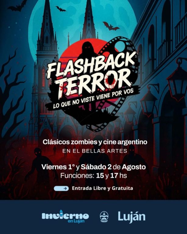 "FLASHBACK TERROR": clásicos del horror, zombis argentinos y charlas con realizadores en Luján