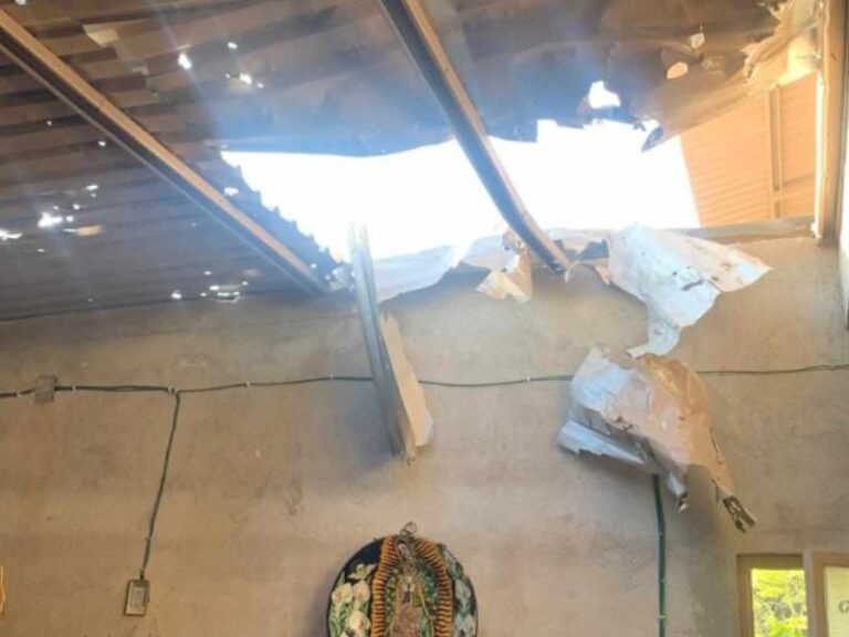 Familias de Apatzingán víctimas de agresiones con drones y explosiones de minas