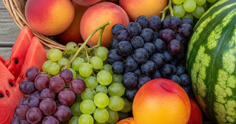 Frutas y verduras de temporada en México en agosto 2025