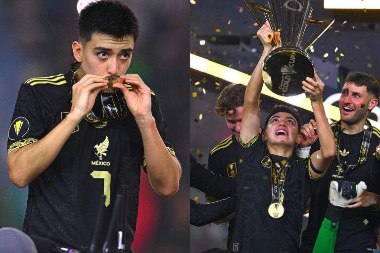Gilberto Mora rompe récord de Lamine Yamal al ganar Copa Oro con Selección Mexicana