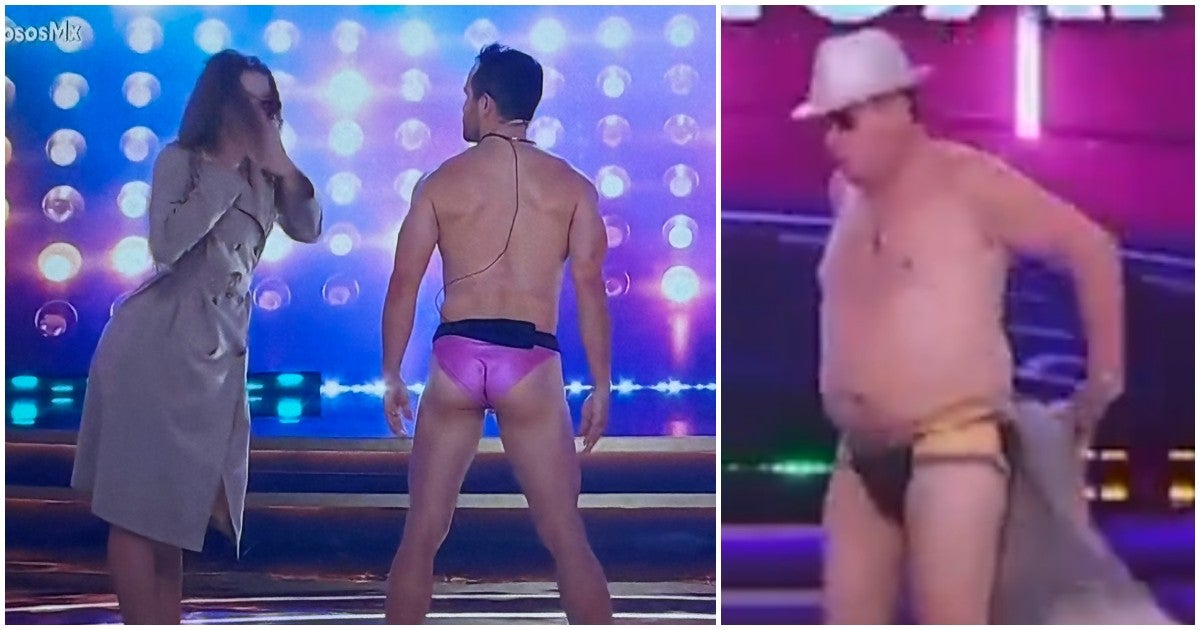 Guana y Mario Bezares aparecen en calzones en La Casa de los Famosos