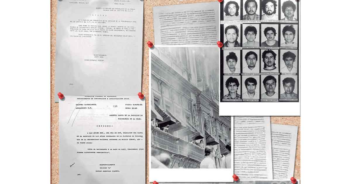 Hernán Bermúdez, espía de la policía política del priismo