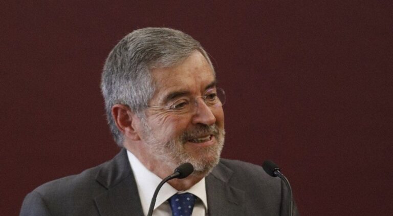 Juan Ramón de la Fuente destaca liderazgo de Sheinbaum en política exterior