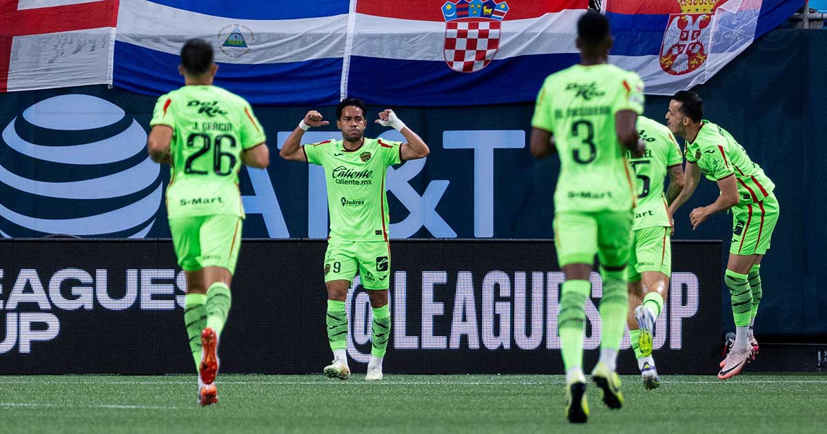 Juárez se estrenó en Leagues Cup con goleada sobre Charlotte