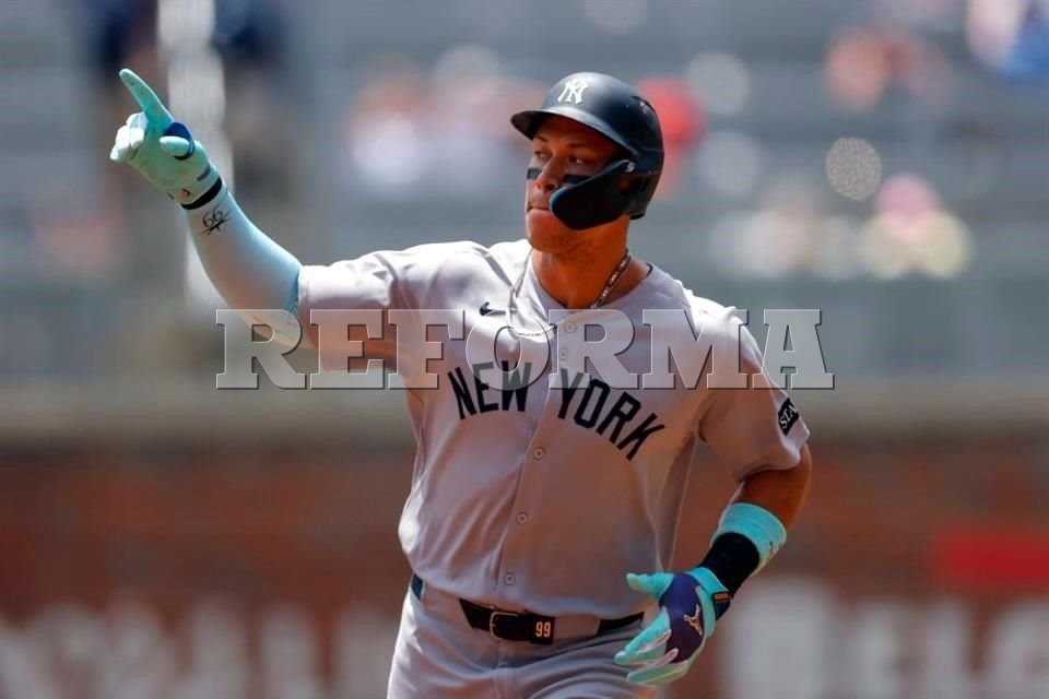 Judge alcanza a A-Rod en lista de jonroneros de Yankees