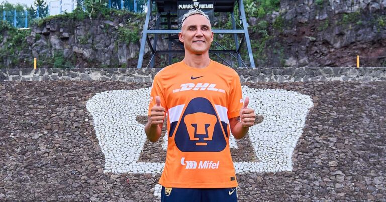 Keylor Navas debutará como titular y capitán en Pumas Vs Querétaro