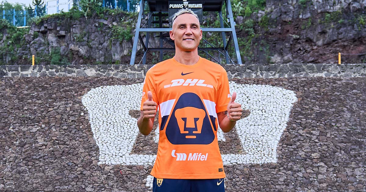 Keylor Navas debutará como titular y capitán en Pumas Vs Querétaro