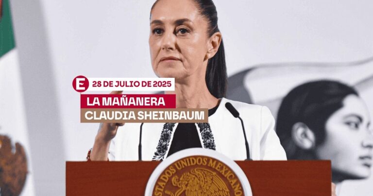 'La Mañanera' de Claudia Sheinbaum hoy 28 de julio de 2025