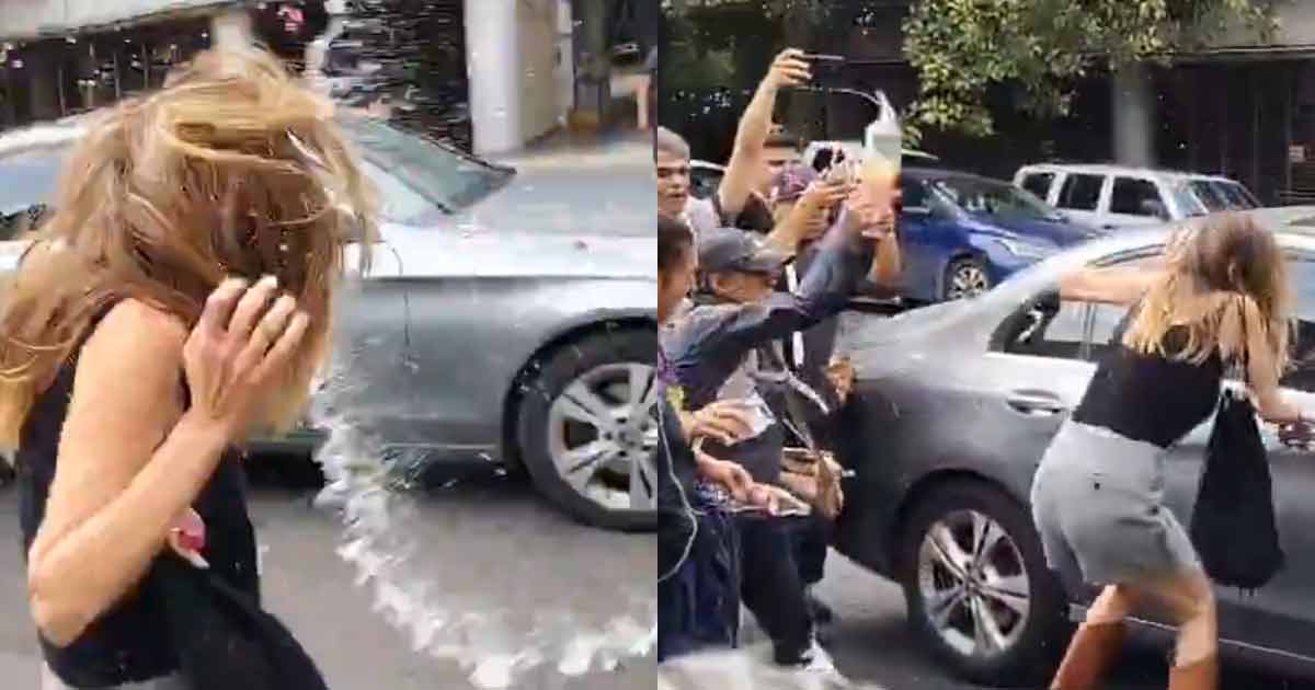 Lady Racista fue agredida tras audiencia judicial en CDMX