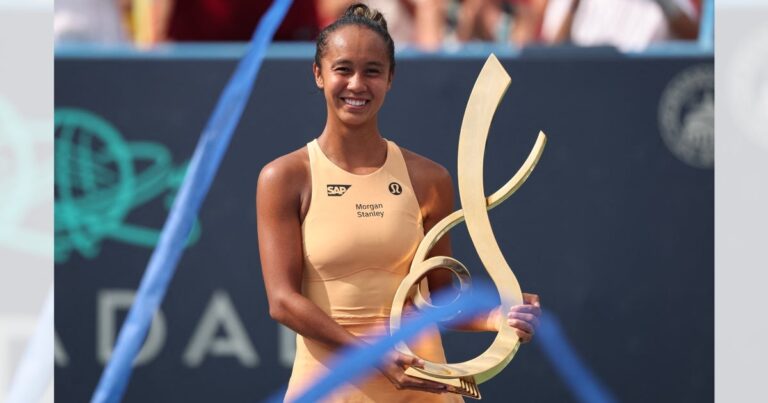 Leylah Fernandez se corona en WTA 500 de Washington