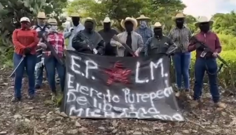 Lo Que Nos Faltaba: Anuncia Su Aparición El  “Ejército Purépecha de Libertad Michoacana” - Changoonga.com