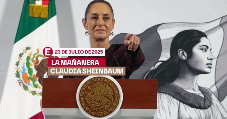 Mañanera de Claudia Sheinbaum EN VIVO hoy 23 de julio de 2025