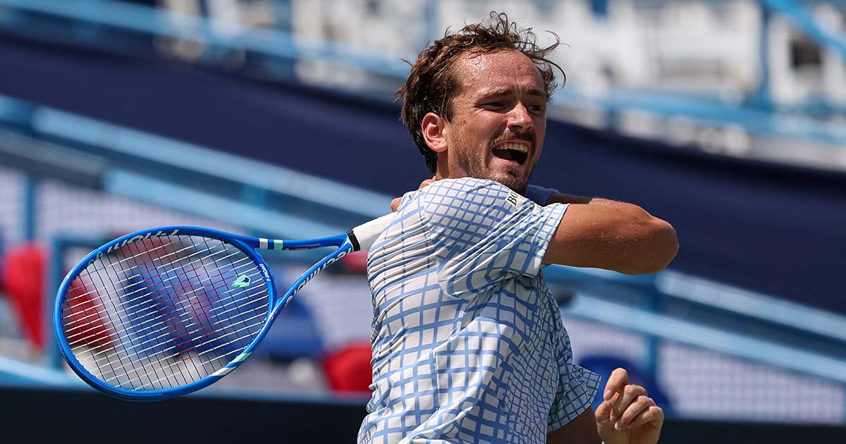 Medvedev avanza y Venus Williams fue eliminada en Washington