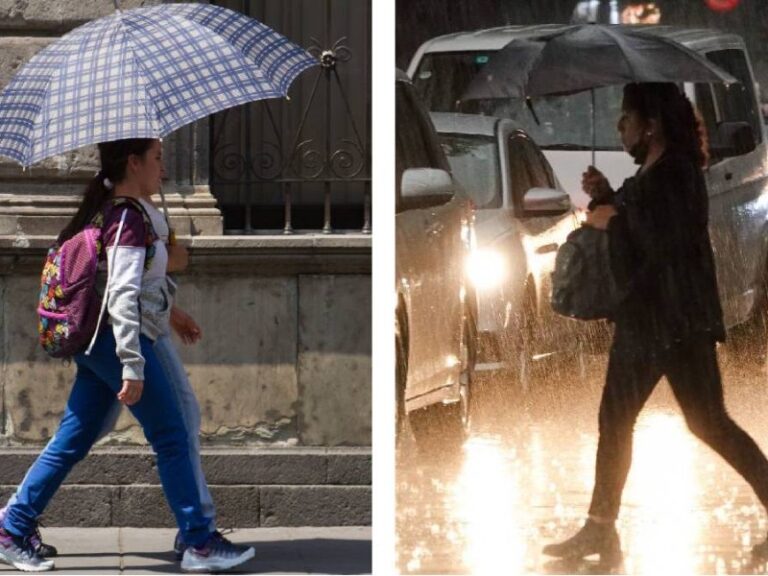 México bajo lluvia intensa y calor sofocante este miércoles