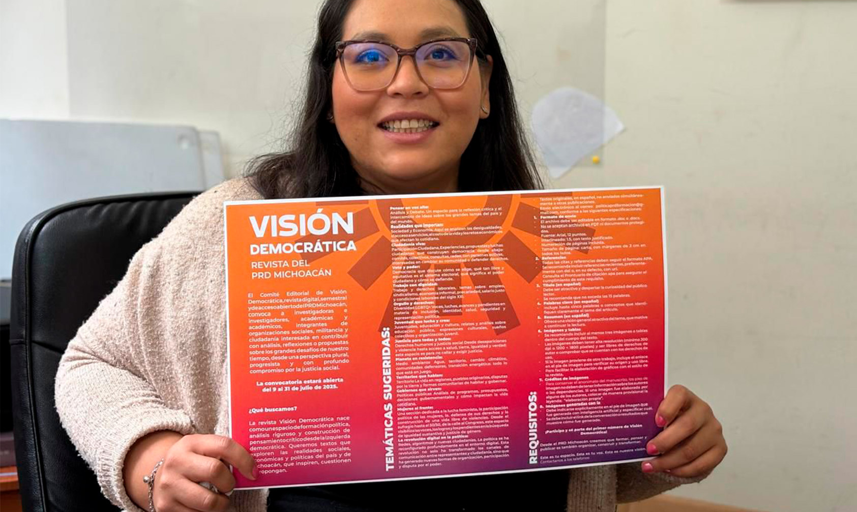 #Michoacán Aun Puedes Ser Para Ser Parte De La Revista Del PRD  “Visión Democrática” - Changoonga.com