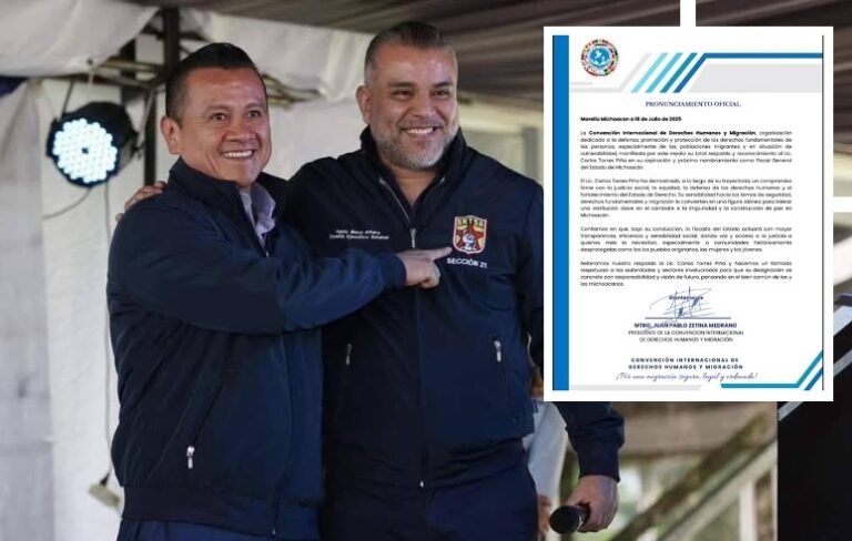 #Michoacán Gremios De Salud Y Convención Internacional De Derechos Humanos Cierran Filas Con Torres Piña A La Fiscalía   - Changoonga.com