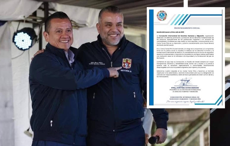 #Michoacán Gremios De Salud Y Convención Internacional De Derechos Humanos Cierran Filas Con Torres Piña A La Fiscalía   - Changoonga.com