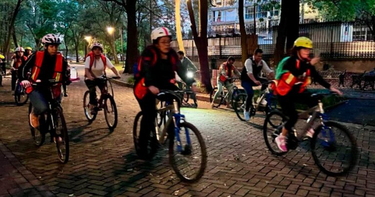Miguel Hidalgo activa rodada nocturna con defensa personal