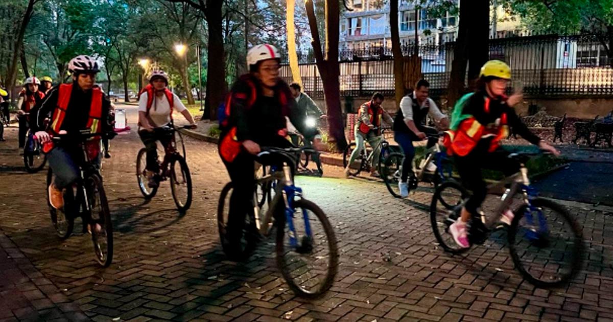 Miguel Hidalgo activa rodada nocturna con defensa personal