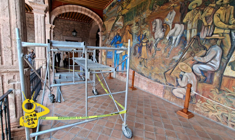 #Morelia Murales Alfredo Zalce Del Palacio De Gobierno Serán Restaurados: SECUM - Changoonga.com