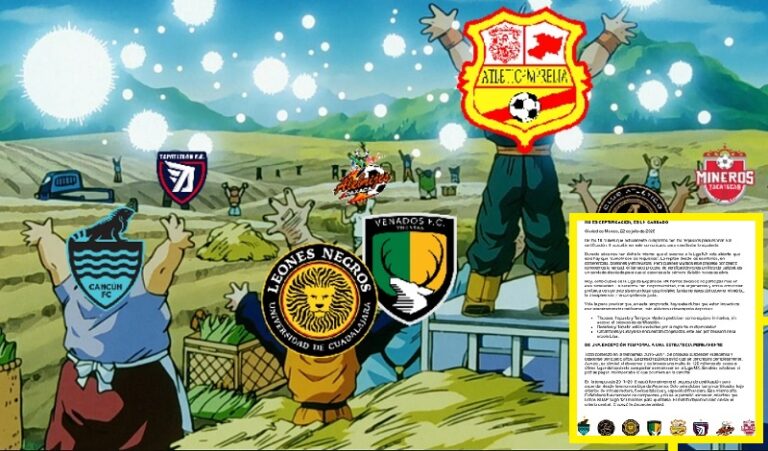 Nueva Rebelión Del Atlético Morelia Y 7 Equipos De Expansión Vs La FMF: NO Participaran En Proceso De Certificación   - Changoonga.com
