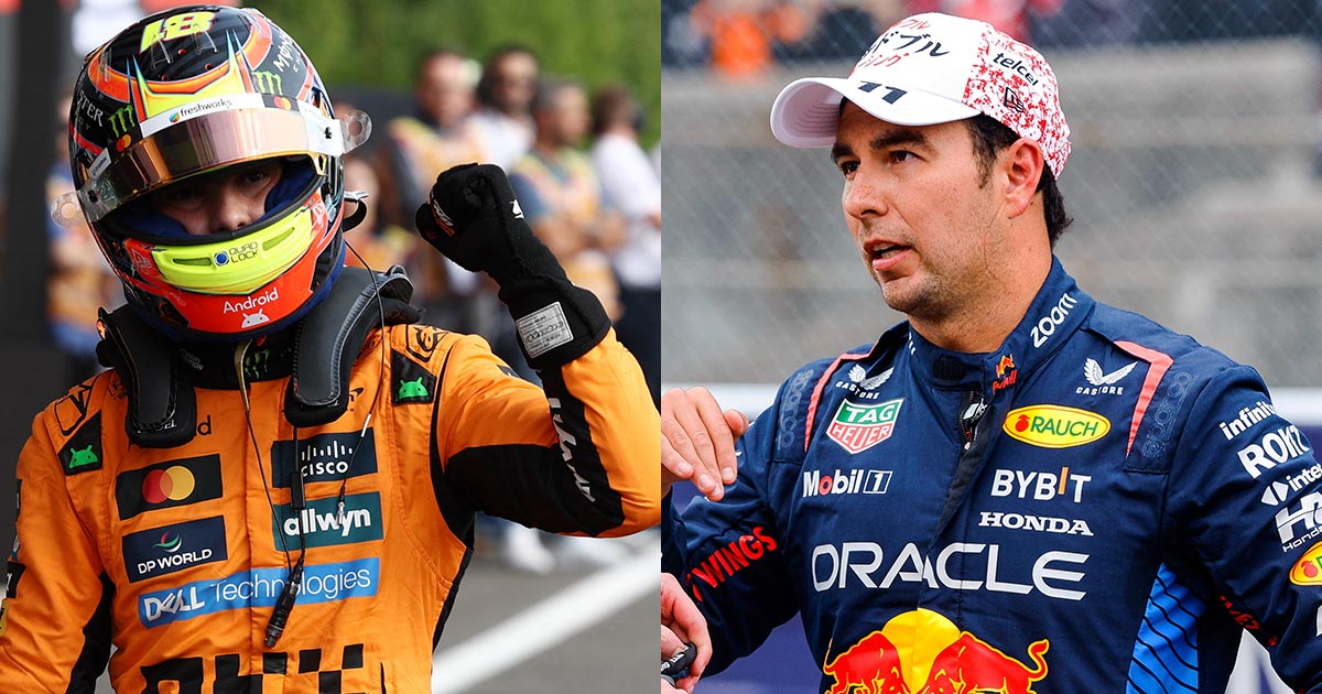 Oscar Piastri hace añicos a 'Checo' Pérez