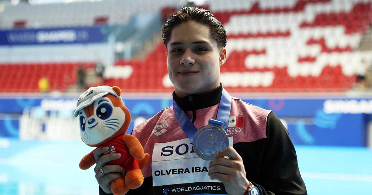 Osmar Olvera suma otra plata en el Campeonato Mundial